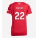 Liverpool Hugo Ekitike #22 Hjemmedrakt Dame 2025-26 Kortermet
